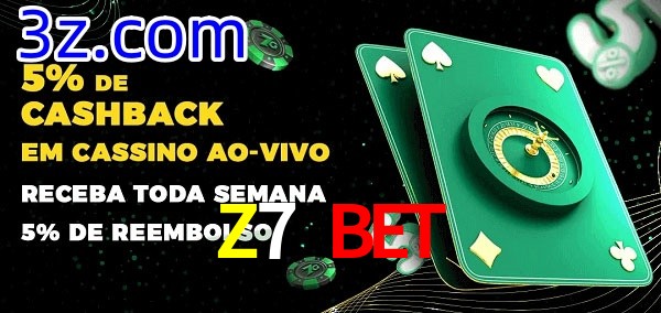 Promoções do cassino ao Vivo Z7 Bet